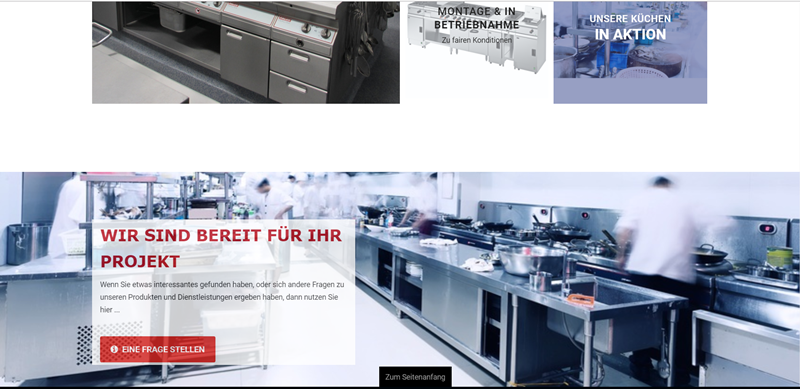 Homepage Großküchentechnik Frey